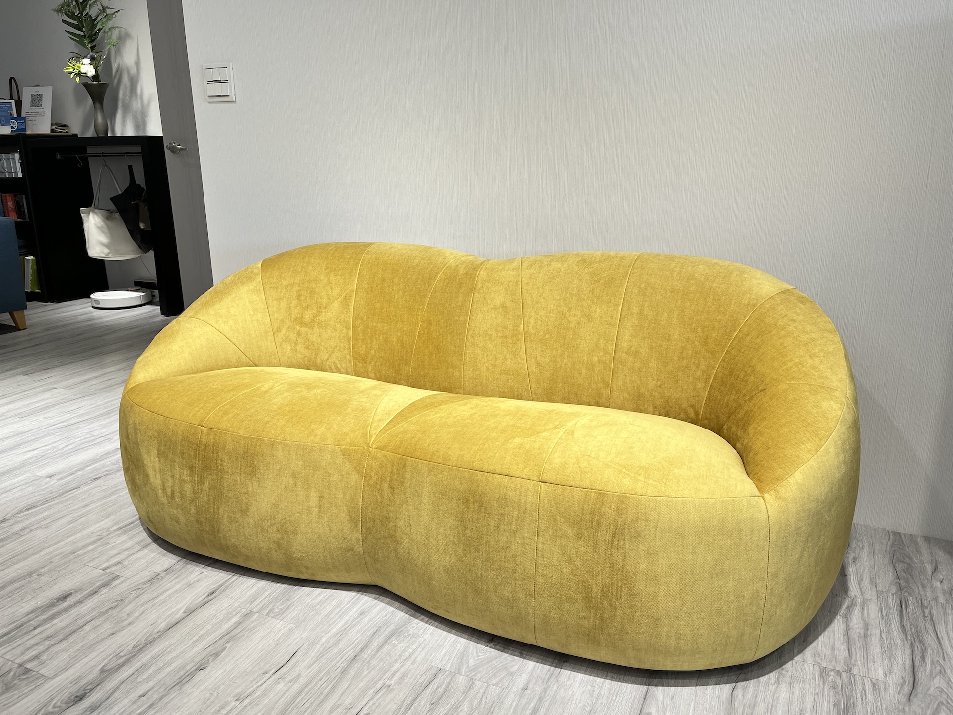 【客戶案例分享】兩人弧形造型沙發製作