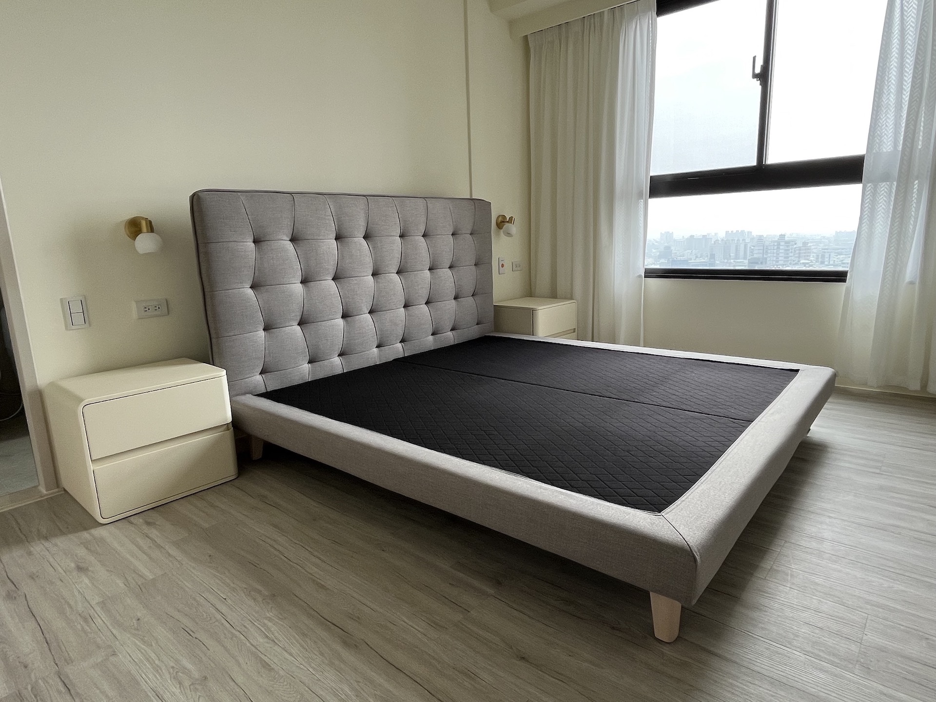 【客戶案例分享】台中東區雙人床組訂製