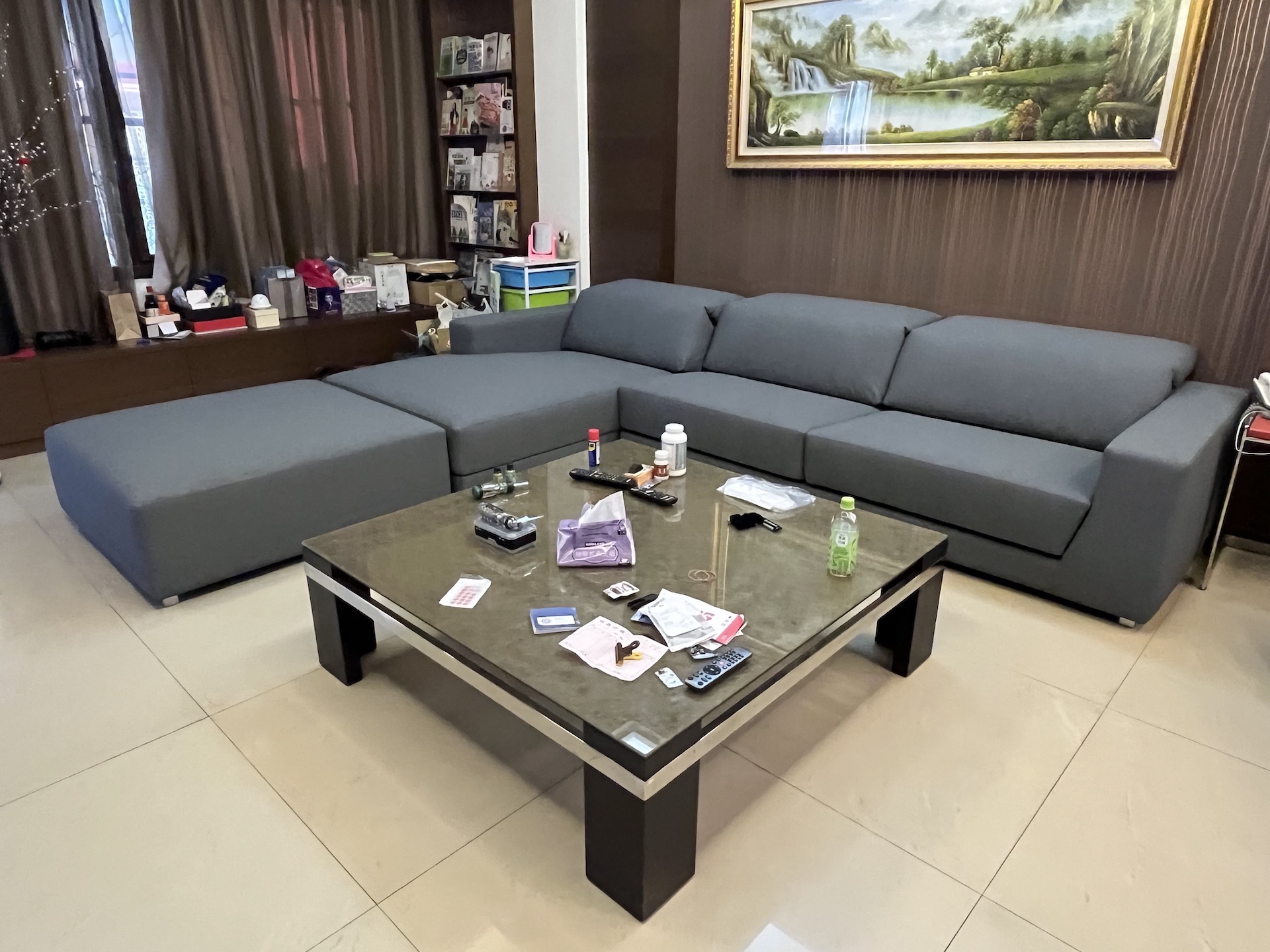 【客戶案例分享】台中東區Ｌ型沙發整組更換貓抓皮