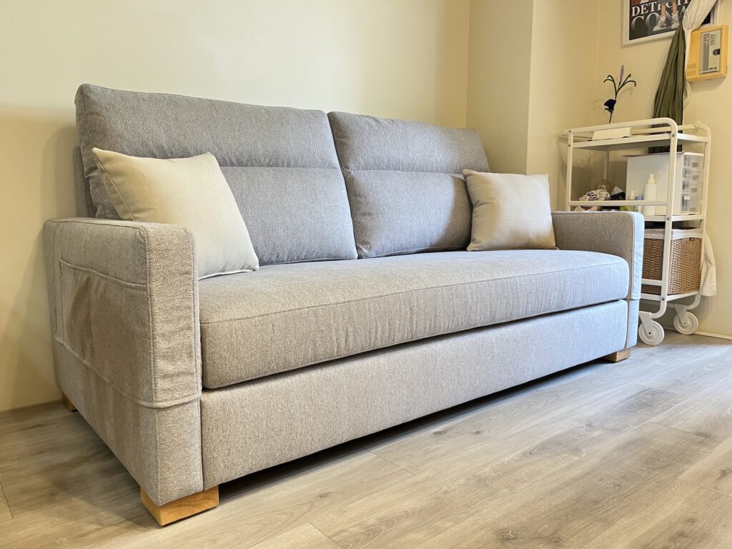 【台中沙發訂製】台中南屯高背防潑水布沙發訂製