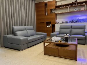 【世昌沙發｜台中沙發翻修】台中太平五金沙發翻修更換半牛皮