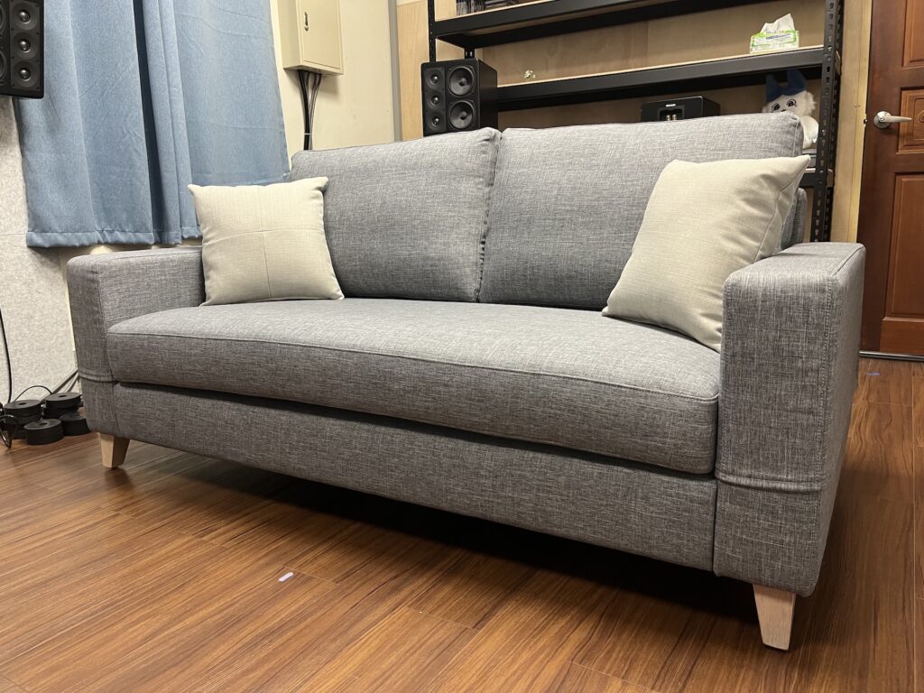 【世昌沙發｜台中沙發訂製】台中清水訂製涼感布低背沙發推薦