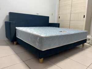 【世昌沙發｜台中床組訂製】台中太平貓抓布床組x沙發扶手訂製分享